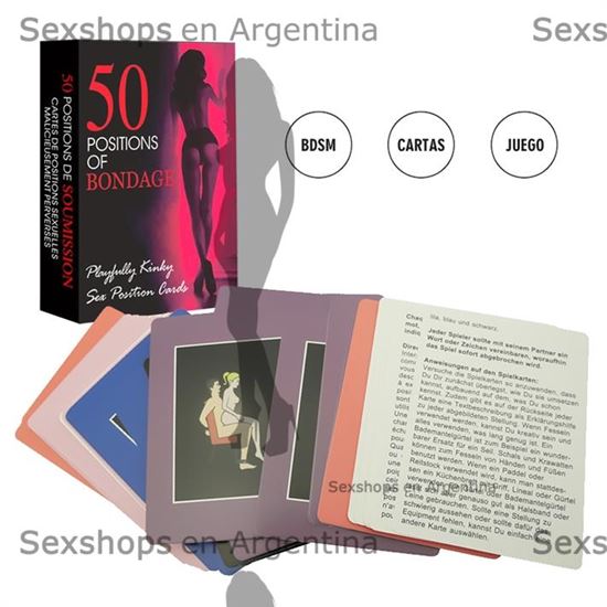 Juego de naipes de bondage